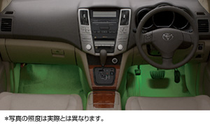 Foot lamp (driver's seat + suicide seat)