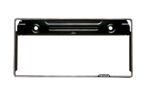 Number frame (front) (rear) [90 types (stainless steel make)]
