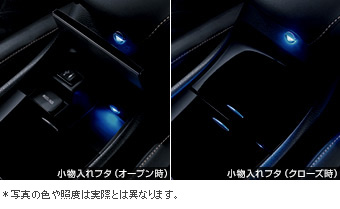センターコンソールイルミネーション