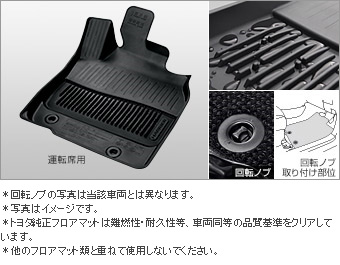 スノー・レジャー用マット(縁高・フロント)
