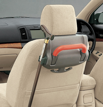 Seat back grip