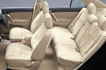 Leather pitch seat cover