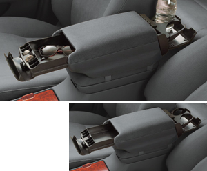 Multiple use center console