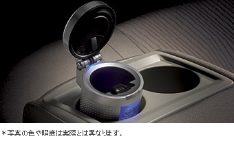 Ashtray (LED illuminational attaching)