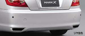 Corner sensor (rear left and right)