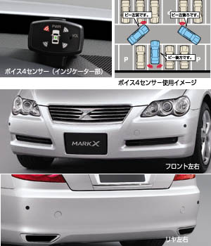 Corner sensor (voice (4 sensors))