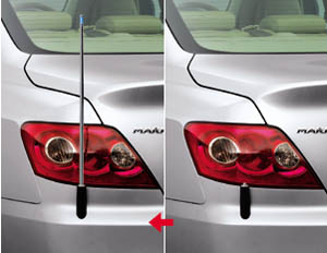 Fender lamp (electromotive remote control expansion and contraction system (rear))
