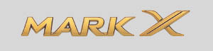 Gold emblem (car name logograph (for rear))