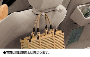 Bag hook (push type)