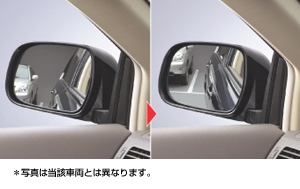 Reverse gearing mirror
