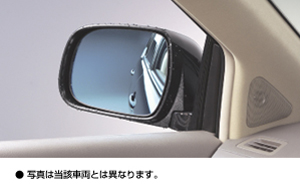 Outer mirror (lane clearing blue mirror)