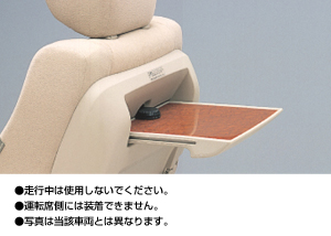 Seat back table (built-in type)