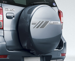 Spare tire cover sticker (logotype)