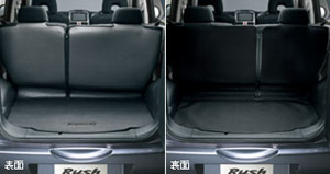 Reversible luggage mat