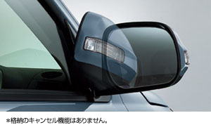 Automatic retractor bull mirror