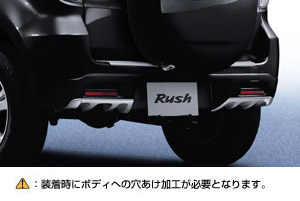 リヤバンパープロテクター