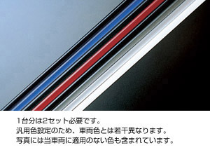 ドアエッジプロテクター(樹脂製　２本入)