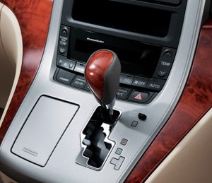 Wood pitch shift knob (Chaki eye)