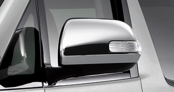 Plating door mirror cover