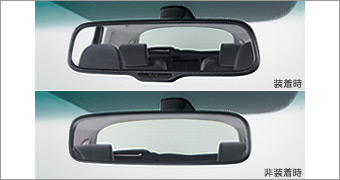 Wide inner mirror
