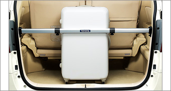 Luggage hold bar