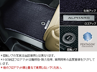 フロアマットセット（エグゼグティブ） フロアマット(エグゼグティブ　本体)(エグゼグティブ　エントランスマット)