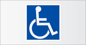 車いすステッカー