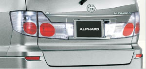 Clear combination lamp (rear exchange system)