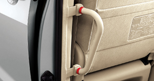 Rear assist grip (suicide seat side) (driver's seat side)