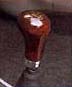 Wood shifter knob