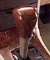 Wood pitch shift knob cover