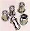 Reverse key wheel nut