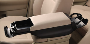 Multiple use center console