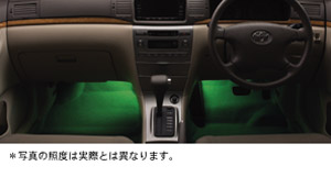 Foot lamp (driver's seat + suicide seat)
