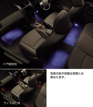 Interior illumination (2 mode types)