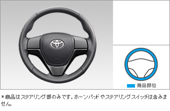 革巻ステアリング