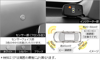 コーナーセンサー（ボイス４センサー） コーナーセンサー(ボイス４センサー（インジケーターキット）)/コーナーセンサー(センサーキット)