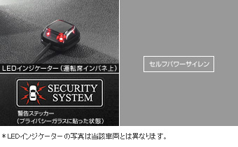 オートアラームセット オートアラーム(ベースキット)(セルフパワーサイレン)