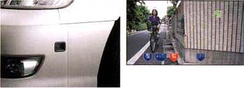 Blind corner monitor