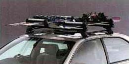 Skiing rack
