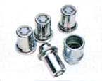 Reverse key wheel nut