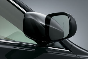 Automatic retractor bull mirror