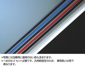 Door edge protector (resin make 2 these entrances)