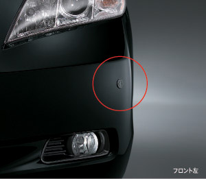 Corner sensor (front left and right)
