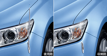 Fender lamp (electromotive remote control expansion and contraction type (front automatic))(autabeseru for installation)