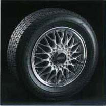 Aluminum wheel (BBS)