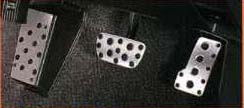 Aluminum pedal set