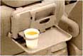 Seat back table