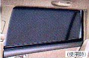 Roll blind rear doors roll shade