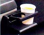Rear cockpit cup holder